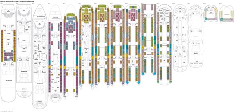 oasis of the seas deck plans